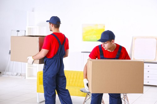 Office removal team planning a Marylebone business move