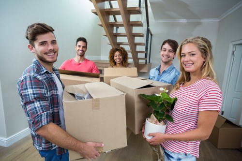 Urgent removals van ready for a same day move in Marylebone