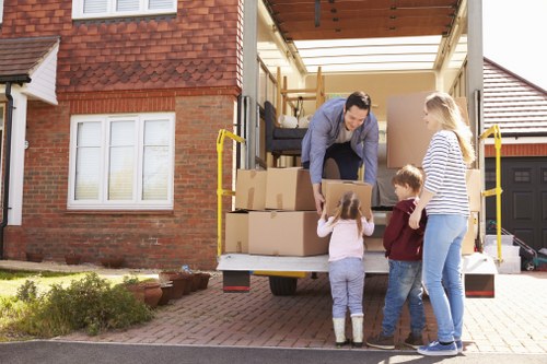 Moving truck service in Marylebone with local residential access