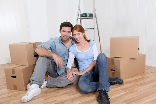 Packing and furniture handling during a central London office relocation