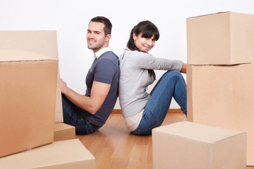 Local van service handling boxes and household items
