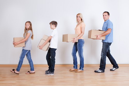Packing and moving supplies prepared for a Marylebone removal service