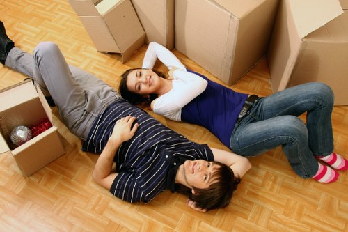Organised office packing service in central London near Marylebone